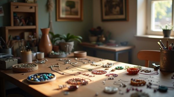 Élaborer des bijoux artisanaux uniques lors d'un atelier à Haguenau